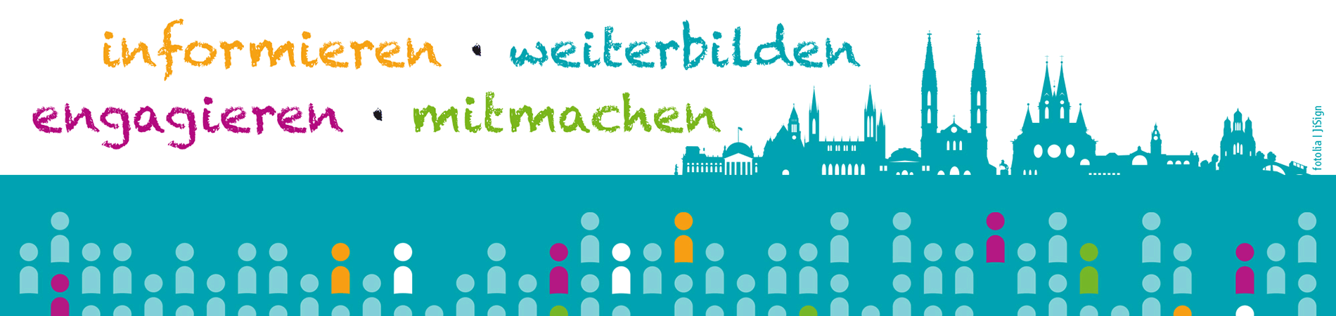 HEaderbild Freiwilligenzentrum Wiesbaden – informieren – weiterbilden – engagieren – mitmachen