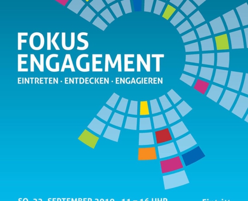 Plakat Fokus Engagement am 22.9.2019