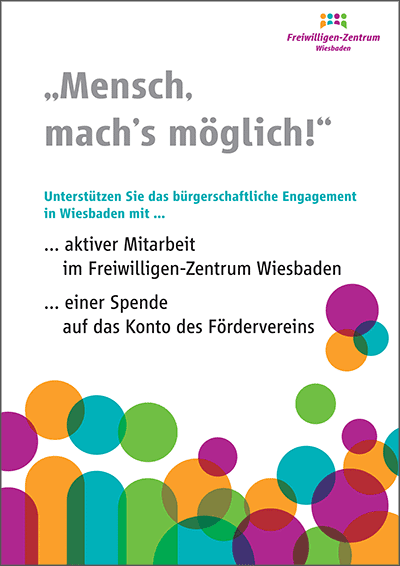 Poster "Mensch, mach's möglich!"